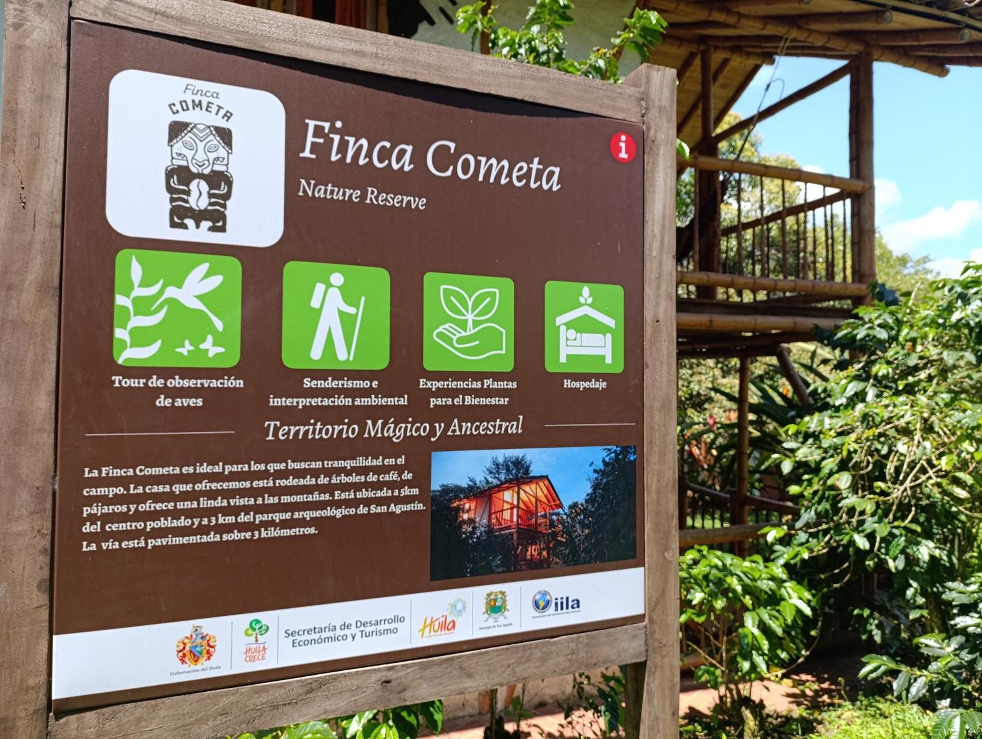 Casa Entera Finca Cometa San Agustín Buitenkant foto